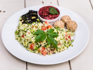 Tabouleh auf Salat
