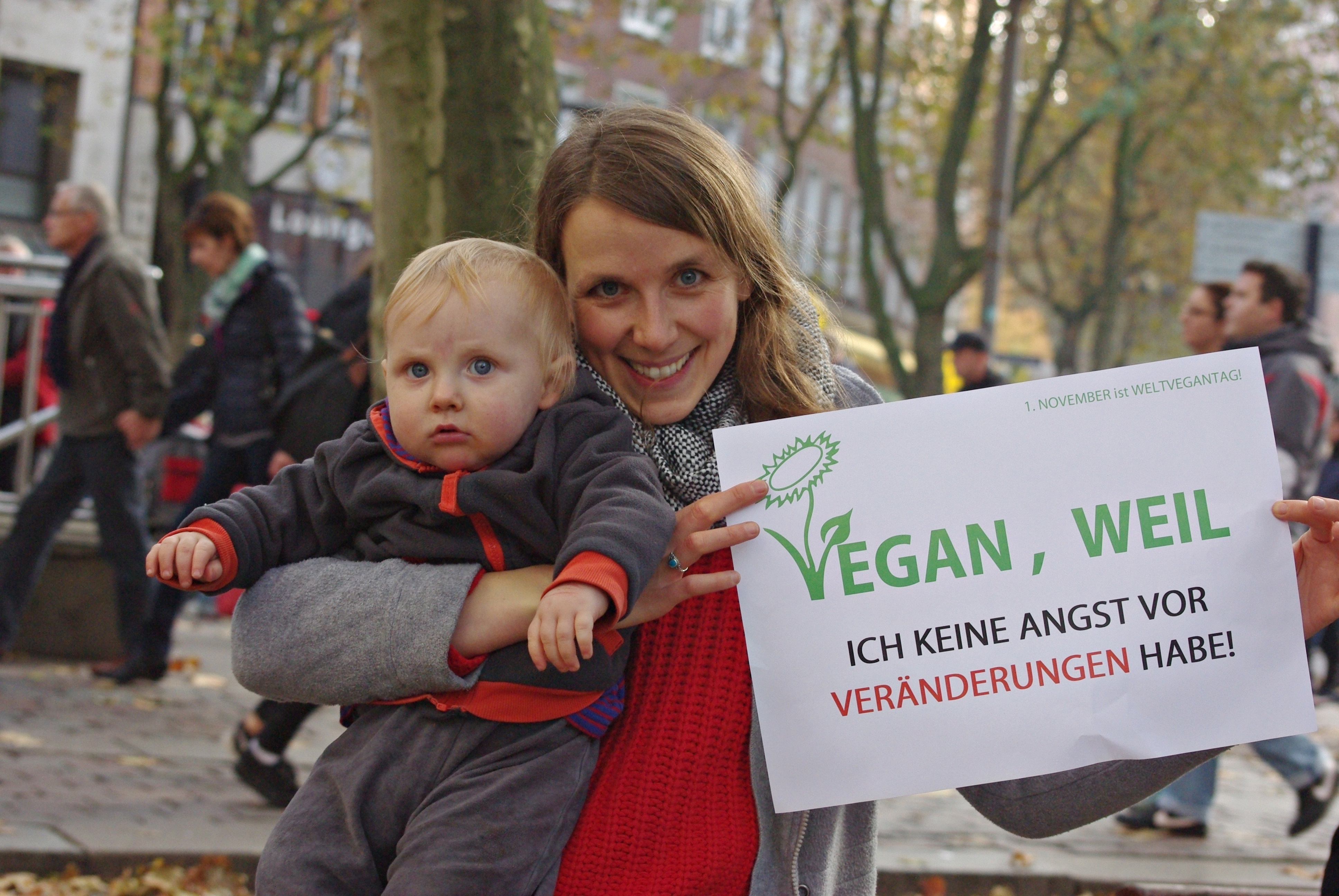Vegan weil... Welt-Vegan-Tag & Flashmob in Hamburg 35